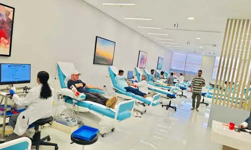 ഓ​ർ​മ ര​ക്ത​ദാ​ന ക്യാ​മ്പ്​ സം​ഘ​ടി​പ്പി​ച്ചു