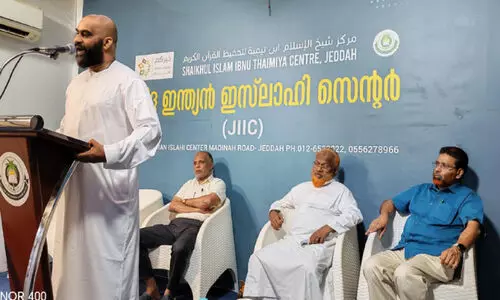 ജി​ദ്ദ ഇ​ന്ത്യ​ൻ ഇ​സ്‍ലാ​ഹി സെന്റർ പൊ​തു​പ്ര​ഭാ​ഷ​ണം സം​ഘ​ടി​പ്പി​ച്ചു