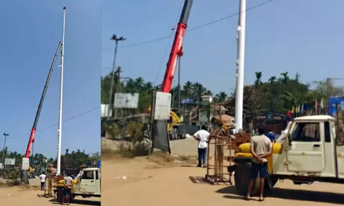 പുത്തൂരിൽ 2400 അടി ദേശീയപതാക സ്തംഭം