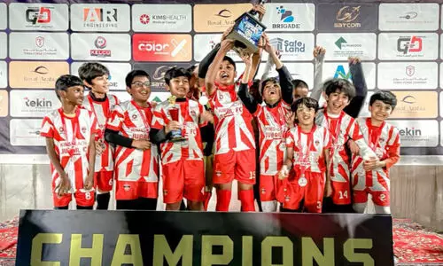 അൽ മർസൂഖ് ജൂനിയർ ചാമ്പ്യൻസ് കപ്പ്; കിംസ് ഹെൽത്ത് ജെ.എഫ്.സിക്ക് ഇരട്ടക്കിരീടം അൽ മർസൂഖ് ജൂനിയർ ചാമ്പ്യൻസ് കപ്പ്; കിംസ് ഹെൽത്ത് ജെ.എഫ്.സിക്ക് ഇരട്ടക്കിരീടം