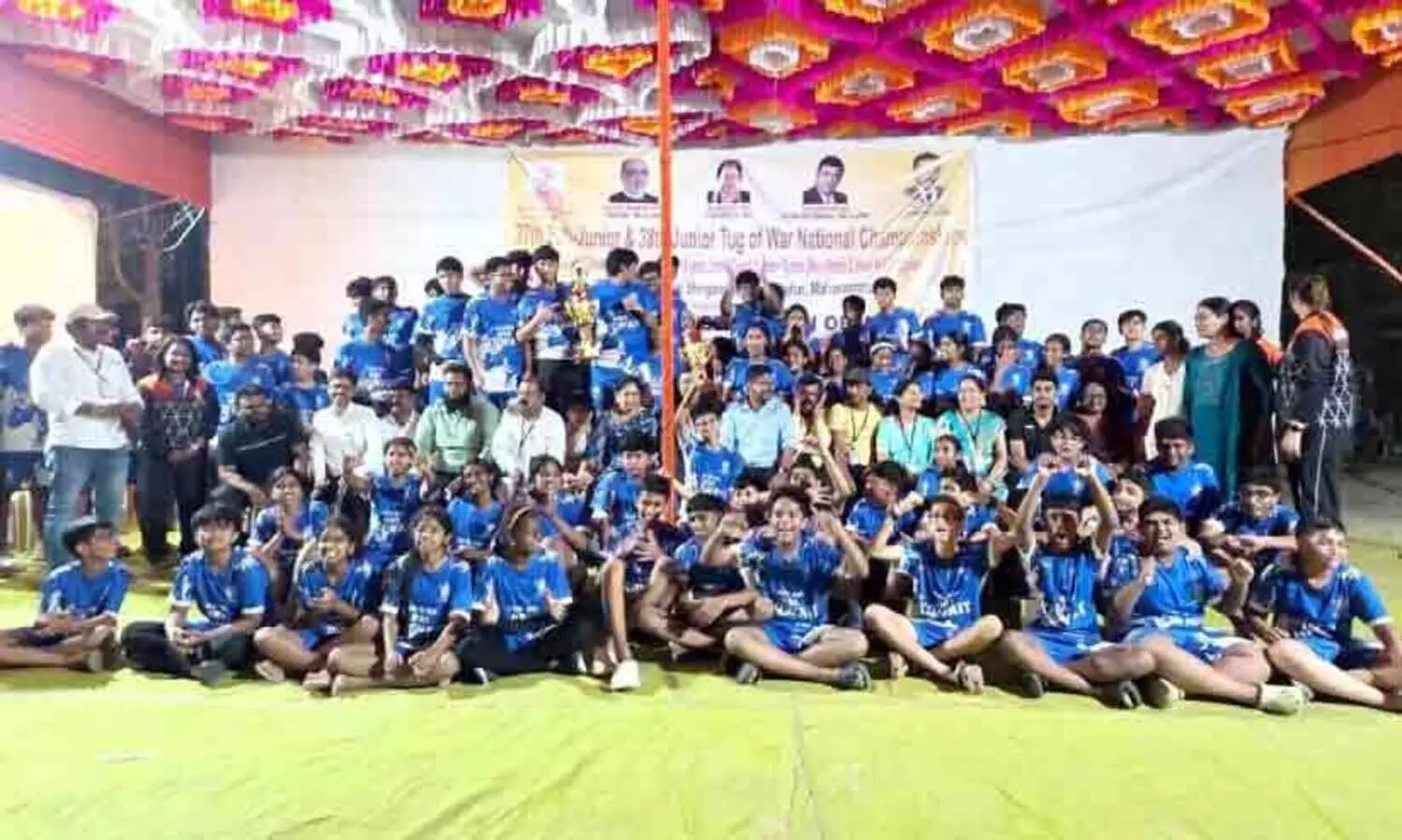 വ​ടം​വ​ലി​യി​ൽ ച​രി​ത്രംകു​റി​ച്ച് കു​വൈ​ത്ത് എ​ൻ.​ആ​ർ.​ഐ ടീം