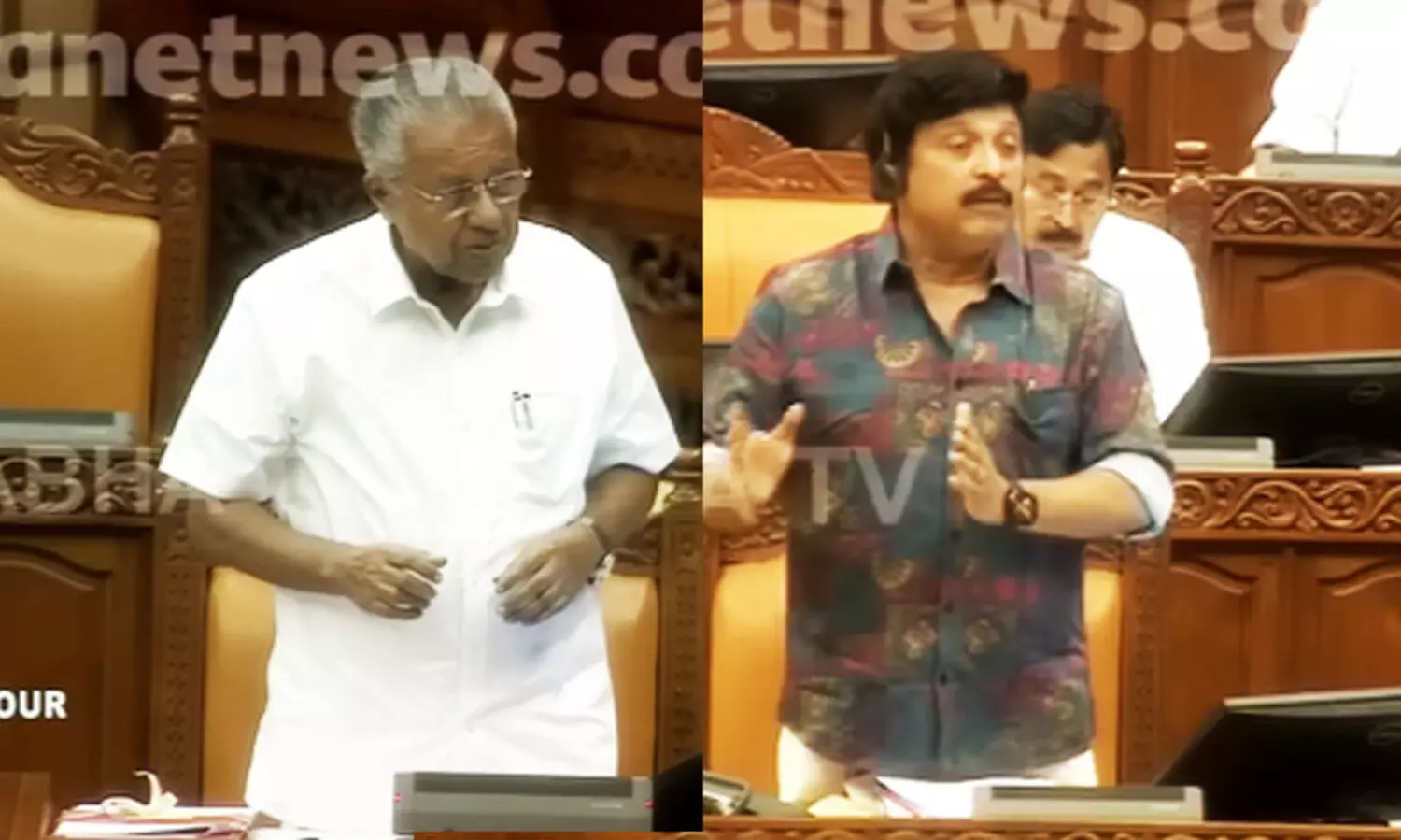 Pinarayi vijayan -Ganesh Kumar