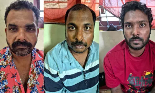 എം.ഡി.എം.എയുമായി മൂന്നുപേർ പിടിയിൽ