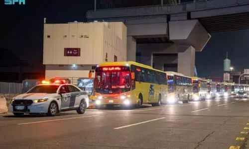 റമദാനിൽ മദീനയിൽ വിപുലമായ ഷട്ടിൽ ബസ് സർവിസ്