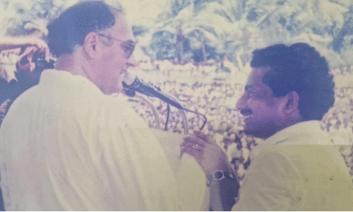 എം. ​മു​ര​ളി: നാ​ലു ത​വ​ണ എ​തി​രാ​ളി​ക​ളെ മു​ട്ടു​കു​ത്തി​ച്ച ജ​ന​കീ​യ മു​ഖം