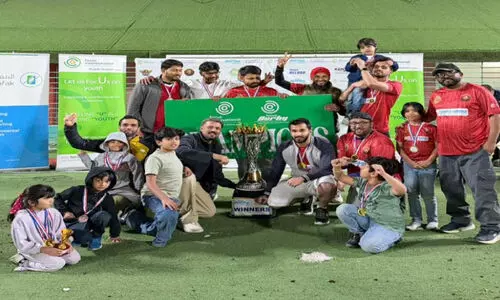 ഫോ​ക്ക​സ് ഡെ​ർ​ബി​യി​ൽ കി​രീ​ട​മു​യ​ർ​ത്തി റെ​ഡ് സ്​​റ്റോം; കാ​യി​ക​മേ​ള​ക്ക് സ​മാ​പ​നം