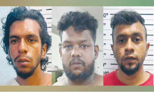 പൊലീസിനെ ആക്രമിക്കാന്‍ ശ്രമിച്ച മൂന്നുപേർ അറസ്റ്റില്‍