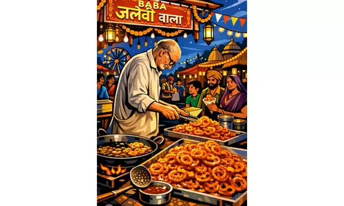 മാഘമേളയിലെ തർക്കവും ജിലേബിയുടെ മധുരവും