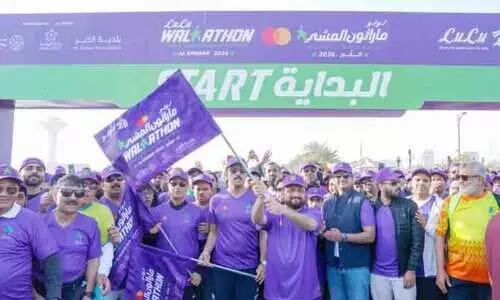 അ​ൽ ഖോ​ബാ​റി​ൽ ജ​ന​സാ​ഗ​രം; ച​രി​ത്രം കു​റി​ച്ച് ലു​ലു വാ​ക്ക​ത്ത​ൺ