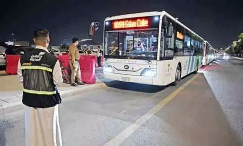 റ​മ​ദാ​ൻ; മ​ദീ​ന​യി​ൽ ഷ​ട്ടി​ൽ ബ​സ് സ​ർ​വീ​സ്