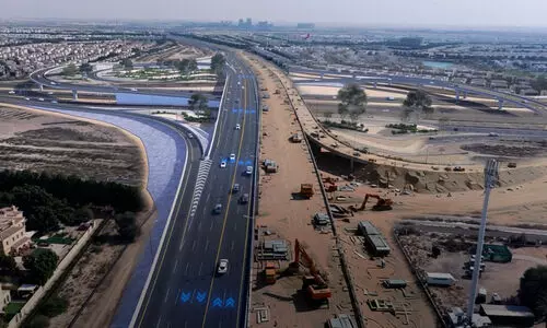 ദുബൈ അൽഖുദ്​റ റോഡ്​ ജങ്​ഷനിൽ പുതിയ പാലം തുറന്നു