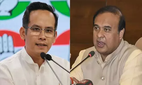 ഗൗ​ര​വ് ഗൊ​ഗോ​യി എം.​പി​ക്ക് പാ​ക് ബ​ന്ധ​മെ​ന്ന് അ​സം മു​ഖ്യ​മ​ന്ത്രി; മൂ​ന്നാം​കി​ട സി​നി​മ​ക്ക​ഥ​യേ​ക്കാ​ൾ മോ​ശ​മെ​ന്ന് ഗൗ​ര​വ് ഗൊ​ഗോ​യി