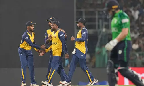 ട്വ​ന്റി20 ലോ​ക​ക​പ്പ്: അയർലൻഡിനെ 20 റൺസിന് തോൽപിച്ച് ശ്രീലങ്ക