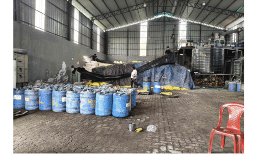 അ​ന​ധി​കൃ​ത​മാ​യി സൂ​ക്ഷി​ച്ച യൂ​റി​യ വ​ളം പി​ടി​ച്ചെ​ടു​ത്തു