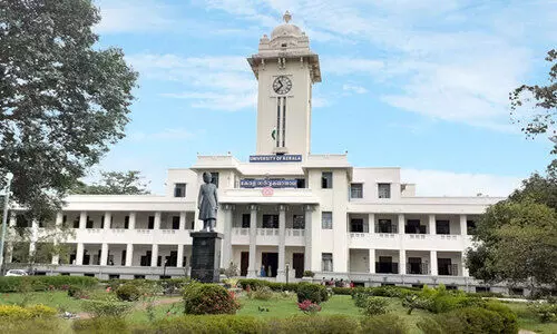 എസ്.എഫ്.ഐ കേരള സർവകലാശാല മാർച്ചിൽ സംഘർഷം; ഏറ്റുമുട്ടൽ