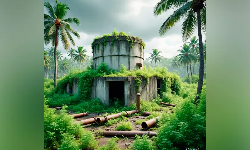 നോക്കുകുത്തികളായി കുടിവെള്ള പദ്ധതികൾ നോക്കുകുത്തികളായി കുടിവെള്ള പദ്ധതികൾ