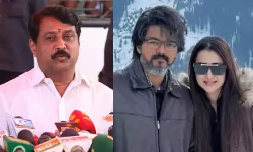 വിജയ്യെയും തൃഷയെയും ചേർത്ത് അധിക്ഷേപ പരാമർശം: ഖേദം പ്രകടിപ്പിച്ച് തമിഴ്നാട് ബി.ജെ.പി അധ്യക്ഷൻ വിജയ്യെയും തൃഷയെയും ചേർത്ത് അധിക്ഷേപ പരാമർശം: ഖേദം പ്രകടിപ്പിച്ച് തമിഴ്നാട് ബി.ജെ.പി അധ്യക്ഷൻ