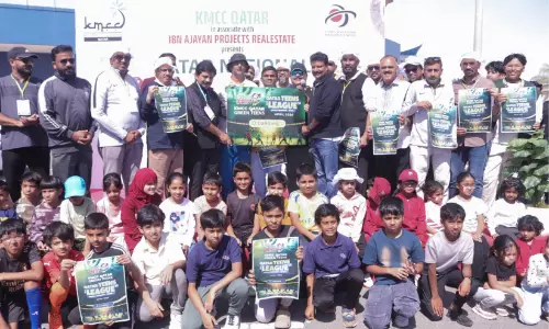 കെ.​എം.​സി.​സി ഖ​ത്ത​ർ ഗ്രീ​ൻ ടീ​ൻ​സ് ഫു​ട്ബാ​ൾ ടൂ​ർ​ണ​മെ​ന്റ് ഏ​പ്രി​ലി​ൽ