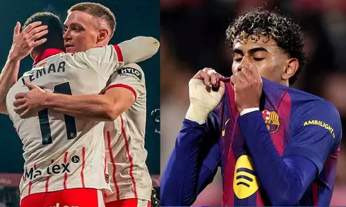 പെനാൽറ്റി പാഴാക്കി യമാൽ; വീണ്ടും തോറ്റ് ബാഴ്സലോണ; ലീഗിൽ പിന്നോട്ട്