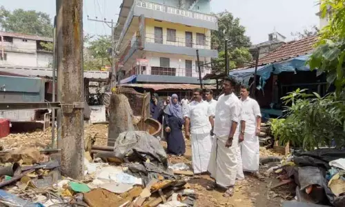 ഈരാറ്റുപേട്ടയിൽ കൈയേറ്റം ഒഴിപ്പിക്കുന്നു