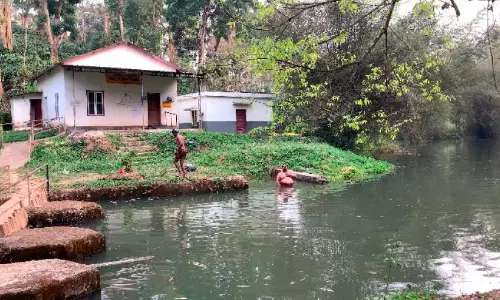 നാ​ട്ടു​കാ​രി​റ​ങ്ങി, ചെ​ക്ക്ഡാം ജ​ല​സ​മൃ​ദ്ധ​മാ​യി
