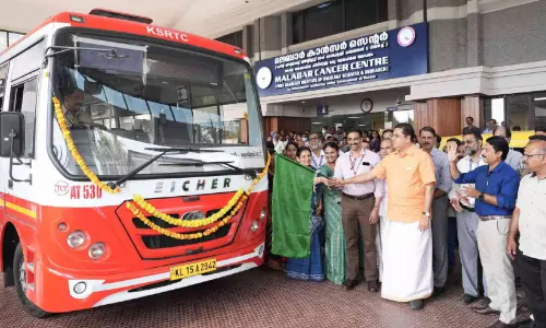 മലബാർ കാൻസർ സെന്ററിലേക്ക് കെ.എസ്.ആർ.ടി.സി സർവീസ്