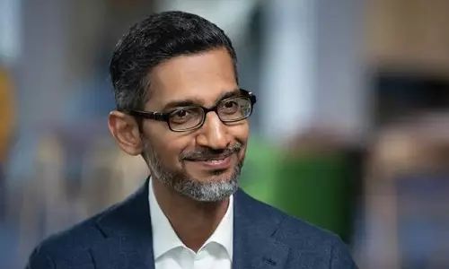 ‘ഇന്ത‍്യയിൽ തിരിച്ചെത്തിയതിൽ സന്തോഷം’; എ.ഐ ഇംപാക്ട് ഉച്ചകോടിയിൽ പങ്കെടുക്കാന്‍ ഇന്ത‍്യയിലെത്തി ഗൂഗ്ൾ സി.ഇ.ഒ