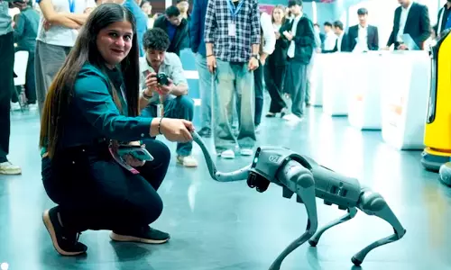 Galgotias University vacates AI Summit stall after Chinese robodog fiasco