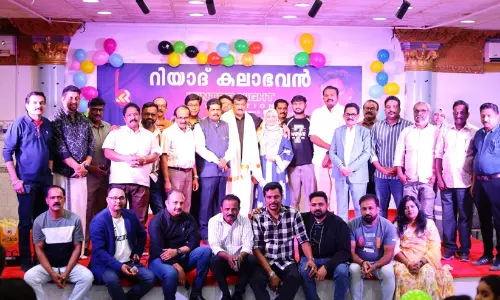 റിയാദ് കലാഭവൻ ‘വിൻറർ നൈറ്റ്-2026’ സംഘടിപ്പിച്ചു; ഷാരോൺ ഷെരീഫിന് യാത്രയയപ്പ് നൽകി