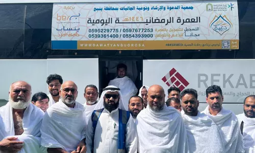 റമദാനിലെ എല്ലാ ദിവസങ്ങളിലും യാംബുവിൽനിന്ന് സൗജന്യ ഉംറ സർവിസ്; ബുക്കിങ് ആരംഭിച്ചു