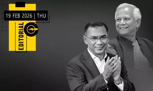 താരിഖ് റഹ്മാന്റെ വരവും മുഹമ്മദ് യൂനുസിന്റെ നിഴലും താരിഖ് റഹ്മാന്റെ വരവും മുഹമ്മദ് യൂനുസിന്റെ നിഴലും