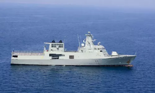 ആഗോള നാവിക പരേഡിൽ പങ്കെടുത്ത് ഒമാൻ നാവികസേനയുടെ ‘സദഹ്’ ആഗോള നാവിക പരേഡിൽ പങ്കെടുത്ത് ഒമാൻ നാവികസേനയുടെ ‘സദഹ്’