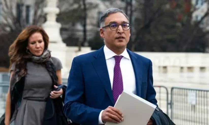 ട്രംപിന് കിട്ടിയ തിരിച്ചടിക്ക് പിന്നിൽ ഇന്ത്യൻ വംശജന്റെ വാദങ്ങൾ ട്രംപിന് കിട്ടിയ തിരിച്ചടിക്ക് പിന്നിൽ ഇന്ത്യൻ വംശജന്റെ വാദങ്ങൾ