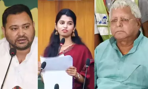 ‘മകനെ കുറിച്ചു മാത്രം ചിന്തിച്ച രാജാവ്’ -ലാലുവിനെയും തേജസ്വിയെയും ധൃതരാഷ്ട്രരും ദുര്യോധനനുമാക്കി ബി.ജെ.പി എം.എൽ.എ മൈഥിലി