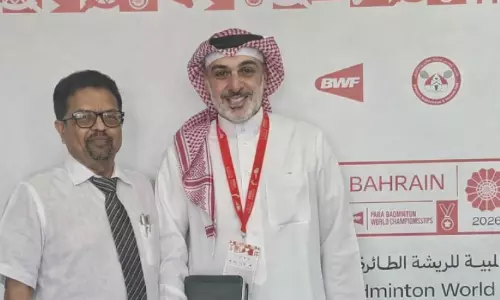 പാ​രാ ബാ​ഡ്മി​ന്റ​ൺ ലോ​ക ചാ​മ്പ്യ​ൻ​ഷി​പ്; ബ​ഹ്‌​റൈ​ന് അ​ഭി​മാ​ന​ക​ര​മാ​യ നി​മി​ഷം