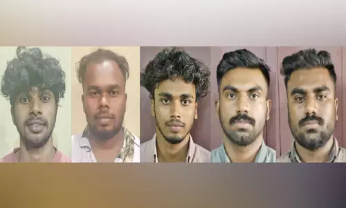 യുവാവിനെ മർദിച്ച കേസിൽ അഞ്ച് പേർ അറസ്റ്റിൽ