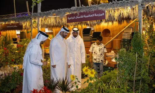 മ​ഹാ​സീ​ൽ ഫെ​സ്റ്റി​വ​ൽ; ക​താ​റ​യി​ൽ ‘കൊ​യ്​​ത്തു​ത്സ​വ’​ത്തിന് തു​ട​ക്കം