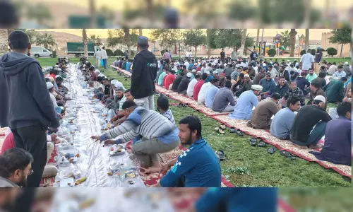 കേളി ഹോത്ത യൂനിറ്റ് ഇഫ്താർ സംഗമം: ആയിരങ്ങൾ പങ്കാളികളായി