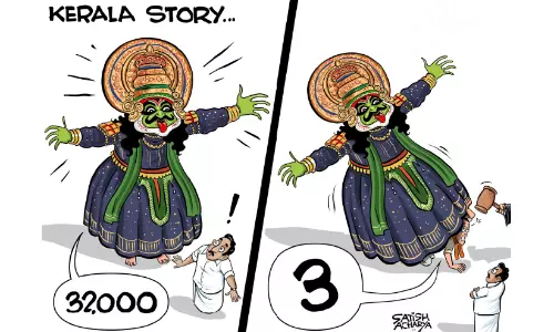 കേ​ര​ളാ സ്റ്റോ​റി​ക​ളി​ലെ അ​ദൃ​ശ്യ ഭീ​ഷ​ണി​ക​ള്‍