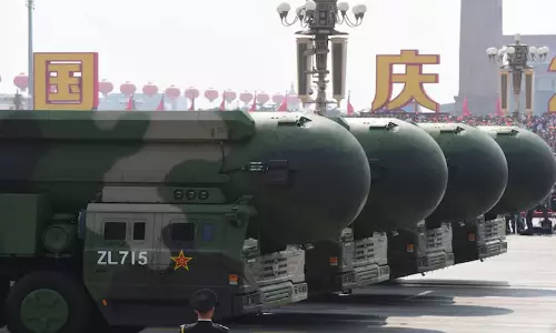 ചൈന ആണവായുധ ശേഖരം വൻ തോതിൽ വർധിപ്പിക്കുന്നതായി യു.എസ്