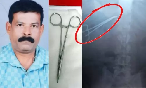 ഇതാണ് മന്ത്രി പറഞ്ഞ ആരോഗ്യരംഗത്തെ മാതൃക! ആറ് വർഷം മുമ്പ് ശസ്ത്രക്രിയക്കിടെ കത്രിക കുടുങ്ങി, ഒരുവർഷം മുമ്പ് രോഗി മരിച്ചു; എന്നിട്ടും തെളിവെടുപ്പ് തുടർന്ന് ആരോഗ്യവകുപ്പ് ഇതാണ് മന്ത്രി പറഞ്ഞ ആരോഗ്യരംഗത്തെ മാതൃക! ആറ് വർഷം മുമ്പ് ശസ്ത്രക്രിയക്കിടെ കത്രിക കുടുങ്ങി, ഒരുവർഷം മുമ്പ് രോഗി മരിച്ചു; എന്നിട്ടും തെളിവെടുപ്പ് തുടർന്ന് ആരോഗ്യവകുപ്പ്