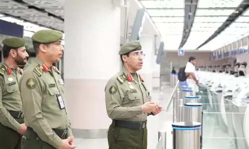 തീർഥാടകർക്ക് മികച്ച സേവനം ഉറപ്പാക്കൽ; പാസ്‌പോർട്ട് മേധാവി ജിദ്ദ വിമാനത്താവളത്തിൽ സന്ദർശനം നടത്തി