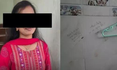 ആന്ധ്രാപ്രദേശിൽ ബി ടെക് വിദ്യാർഥിനി ആത്മഹത്യ ചെയ്തു