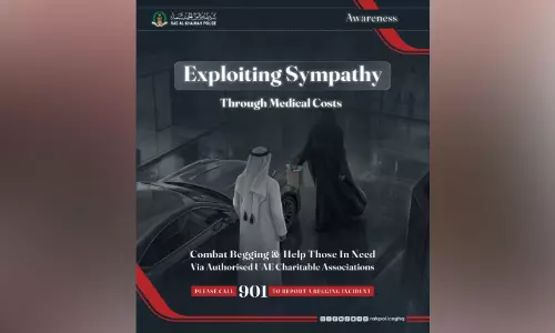 ഭി​ക്ഷാ​ട​ന​ത്തി​നെ​തി​രെ റാ​സ​ല്‍ഖൈ​മ​യി​ല്‍ പ്ര​ചാ​ര​ണം