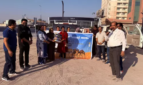 മ​രു​ഭൂ​വാ​സി​ക​ൾ​ക്ക് കൈ​ത്താ​ങ്ങാ​യി ജു​ബൈ​ൽ മ​ല​യാ​ളി സ​മാ​ജം