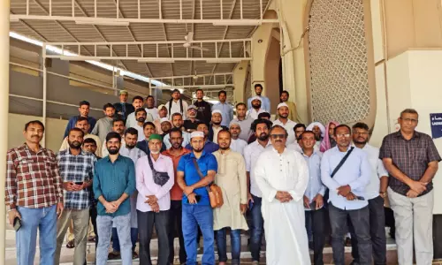 സൗ​ജ​ന്യ ഉം​റ സി​യാ​റ​ത്ത് യാ​ത്ര പു​റ​പ്പെ​ട്ടു