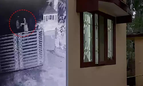 മന്ത്രി വീണാ ജോര്‍ജിനെതിരെ പ്രതിഷേധിച്ച കെ.എസ്.യു നേതാവിന്റെ വീടിന് നേരെ ബോംബേറ്