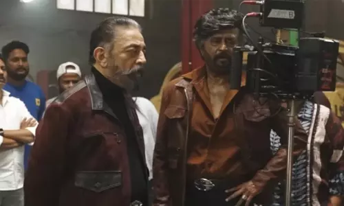 എ.ഐ അല്ല, ഒറിജിനലാ...; രജനീകാന്തും കമൽഹാസനും ഒന്നിക്കുന്ന ചിത്രത്തിന്‍റെ പ്രമോയുടെ ബി.ടി.എസ് വിഡിയോ പുറത്ത്