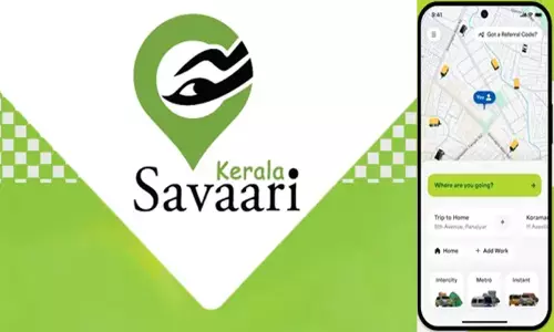 കടമെടുത്ത് വാഹനങ്ങള്‍ വാങ്ങിയ ഞങ്ങൾ ഇപ്പോൾ പട്ടിണിയിലാ..!; കേരള സവാരി ആപ്പ് ഡ്രൈവര്‍മാര്‍ പ്രതിഷേധത്തിൽ