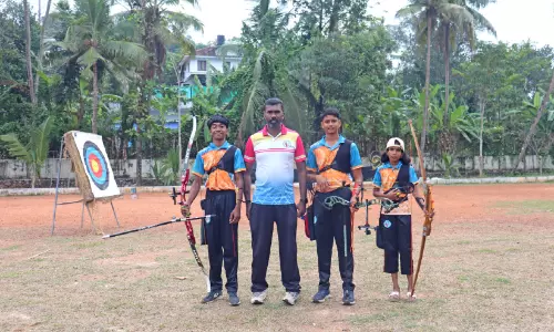 വൻ ലക്ഷ്യങ്ങളി​ലേക്ക്​ വില്ല്​ കുലച്ച്​ കിഷോറിന്റെ ശിഷ്യർ